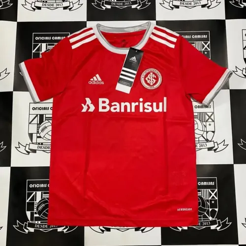 Camisa Inter Infantil Vermelha Adidas tam 8, 10 e 12