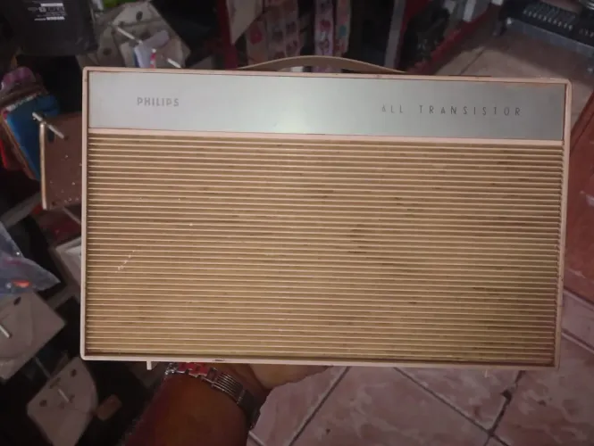 Toca disco Philips All Transistor Vintage