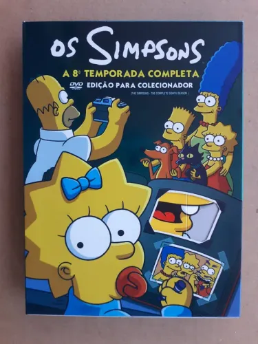 DVD box Os Simpsons 8° temporada