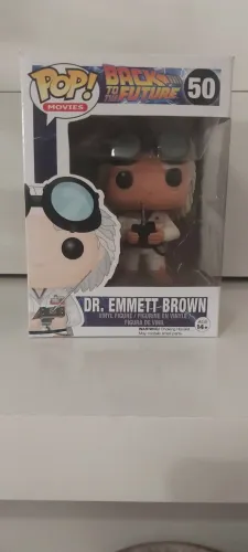 Funko Pop Dr Emmett Brown - De volta para o futuro