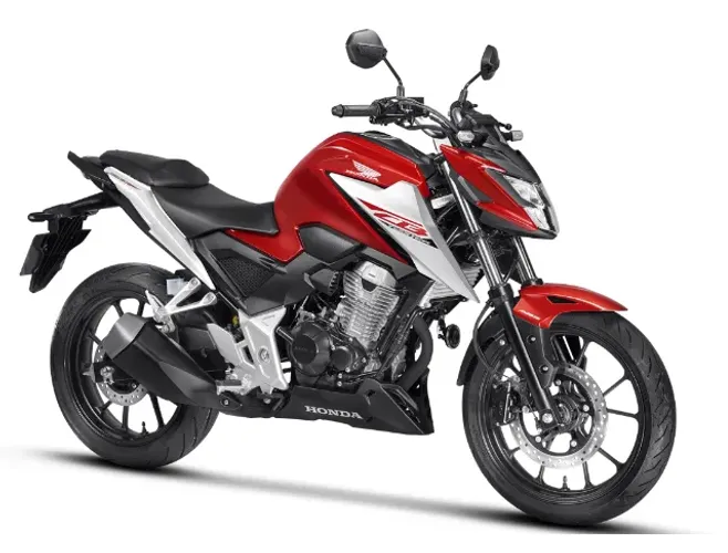 Moto Honda CB 300 Twister cbs vermelha 26/26