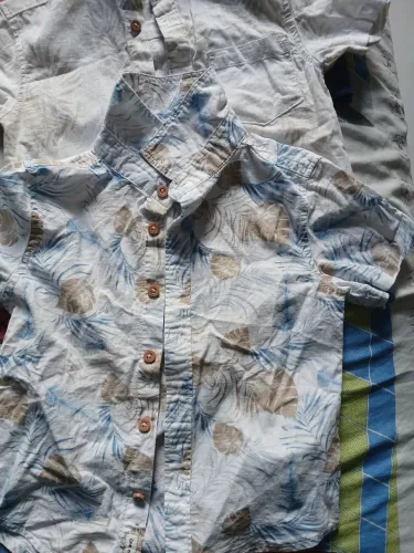 3 camisa social infantil 1 a 2 anos