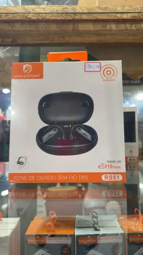 FONE DE OUVIDO SEM FIO TWS RS51 90,00