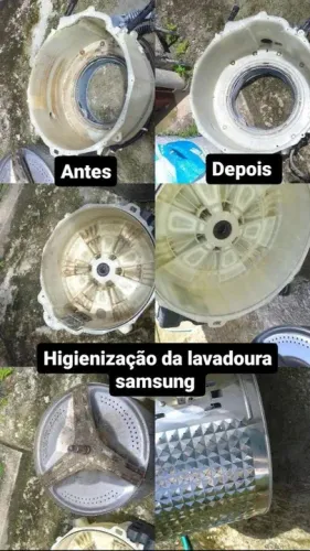 Concerto e manutenção em máquina de lavar e lava seca.