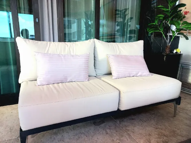 Sofá duplo - área externa