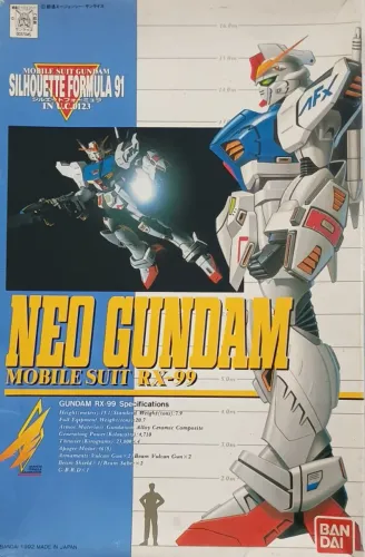 Plastimodelismo Mobile Suit RX-99 - Neo Gundam