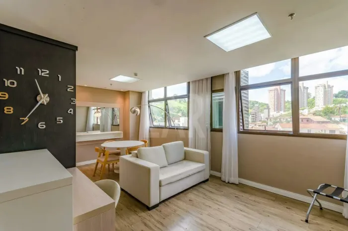 Flat à venda, 1 quarto, 1 suíte, 1 vaga, Luxemburgo - Belo Horizonte/MG