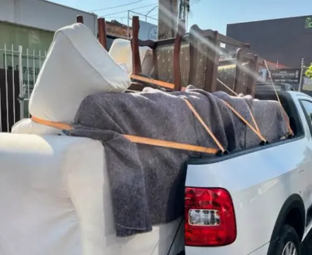 Frete rápido pickup pequena por toda arapira 