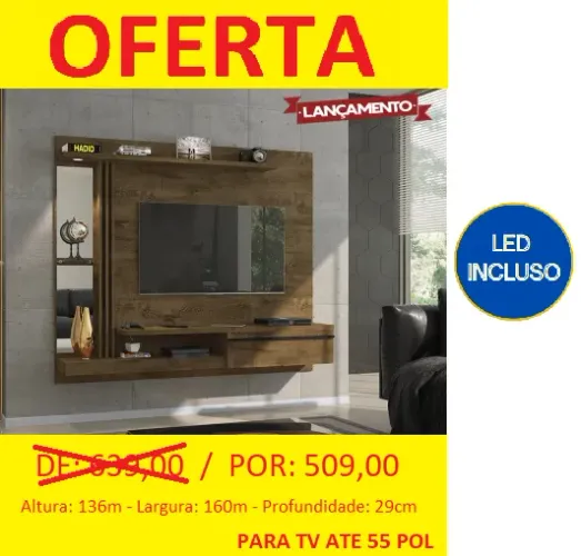 Painel de tv a pronta entrega - aproveite 