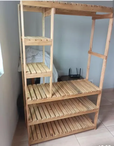 Araras de Madeira  - Organização e Estilo!