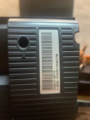 TV TCL - 50P715 - display danificado! Para retirada de peças