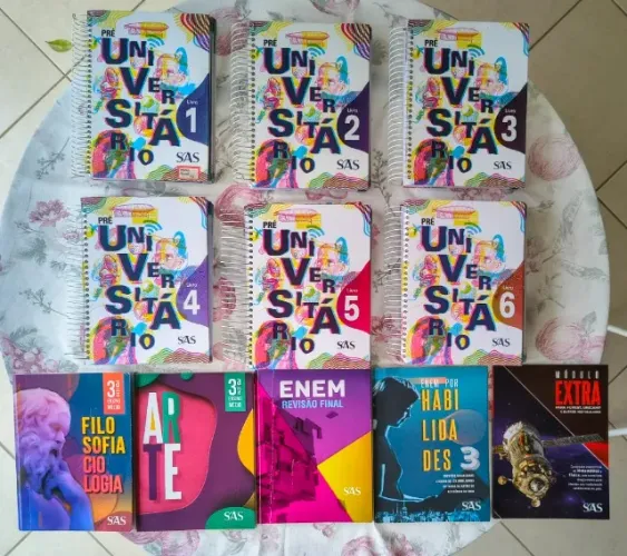 Apostilas pré-universitário SAS 2020
