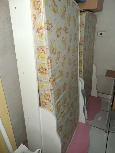 Duas Camas infantil feminina (Acompanha colchão)