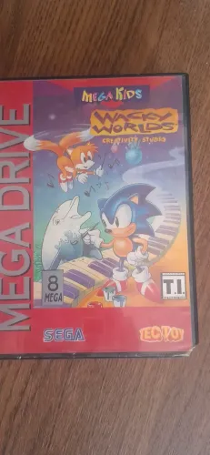 Jogo mega drive Sonic wacky worlds tectoy