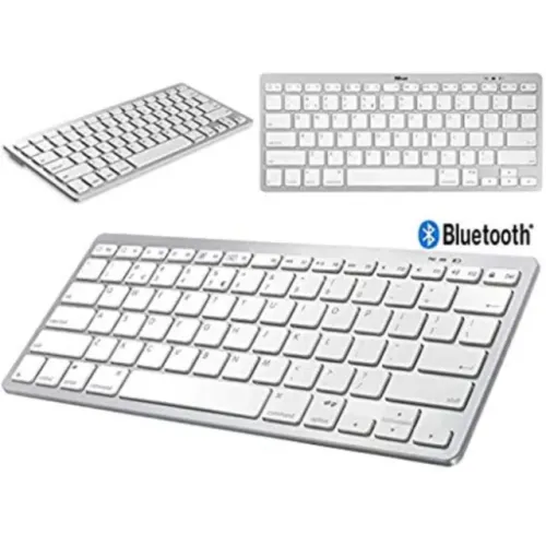 Teclado Bluetooth Universal sem Fio Ipad Iphone Computador Android Mac Note