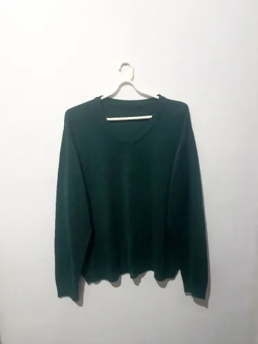 Blusa Suéter Verde GG