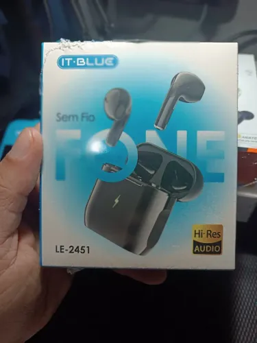 Fone de Ouvido Bluetooth IT-BLUE LE-2451 Sem Fio