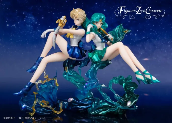 Figura Urano e Netuno Figuarts Zero Sailor Moon
