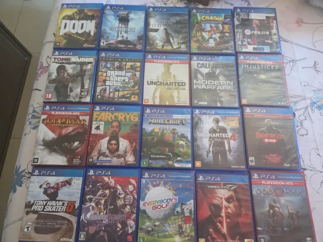 Jogos Originais Playstation 4
