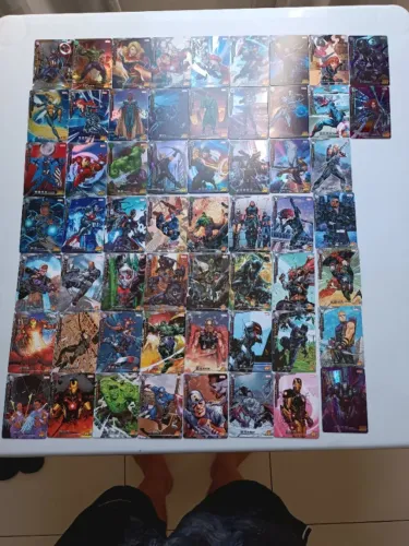 Coleção Marvel Comics 58 cards