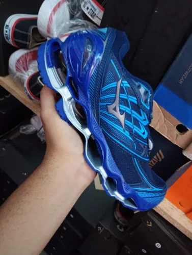 Tênis Mizuno Wave Prophecy 8 Azul - Novo