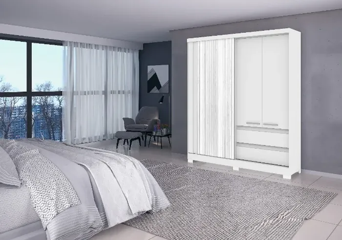 Chame para agendar sua entrega! Mod Roupeiro 178cm COD 370  