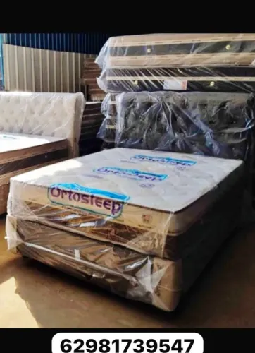 Cama box colchão molas base hoje