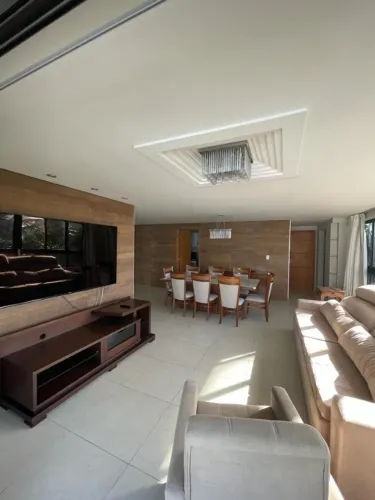 apartamento três quartos, pé na areia, todo mobiliado,  super confortável, 