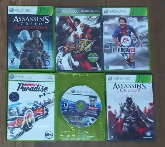 8 Jogos Xbox 360 - Diversos Títulos