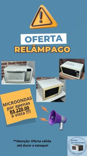 Consertamos sua geladeira e seu microondas em sua residência.