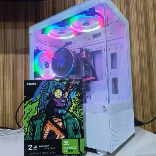 Cpu I3 4160, Placa de Vídeo 2gb Gt 610, 16gb Ram, Fonte 500w, Ssd 512gb *ENTREGA GRÁTIS*
