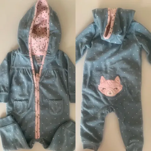 Macacão de inverno Carter's para bebê menina