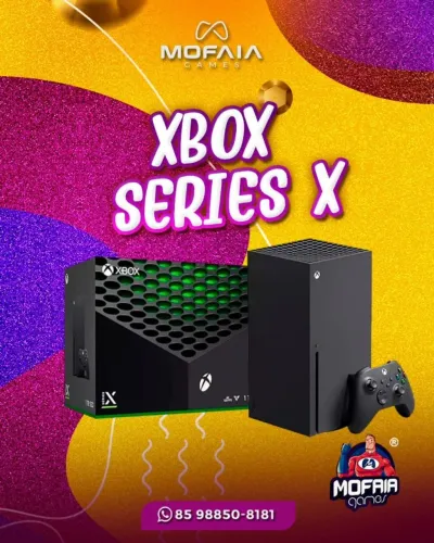 Xbox Series x seminovos com garantia cinco meses dois controles 