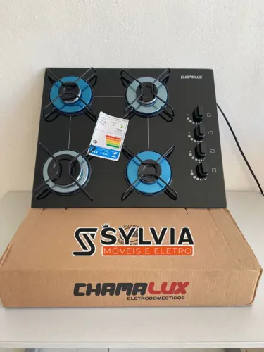 Fogão cooktop 4 bocas 