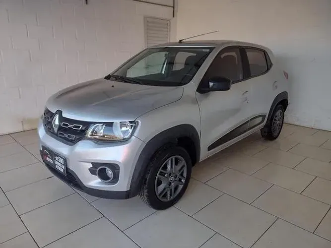 KWID INTENSE 1.0 FLEX 12V 5P MEC PRATA 2018/2018