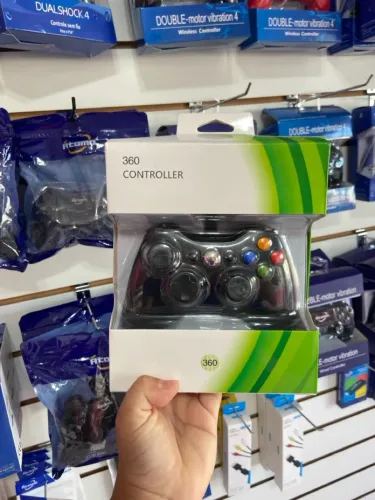 Controle Xbox 360 e pc com fio 
