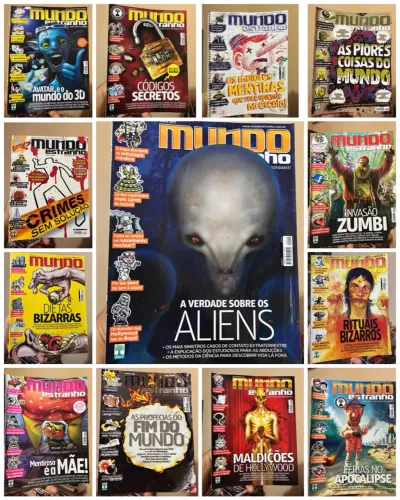 Revistas mundo estranho 23 edições