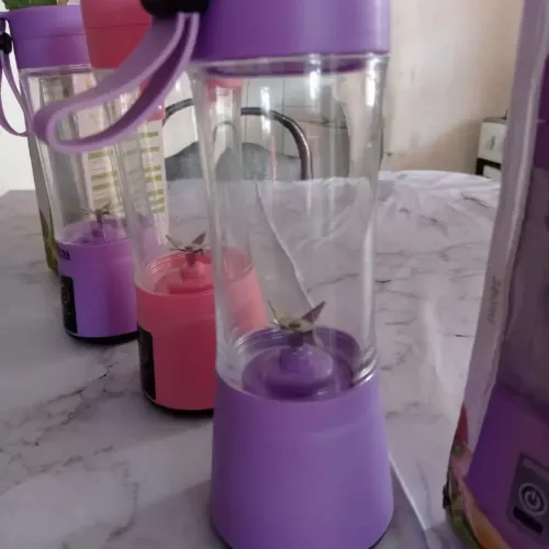 Mini liquidificador portátil shake 6 lâminas