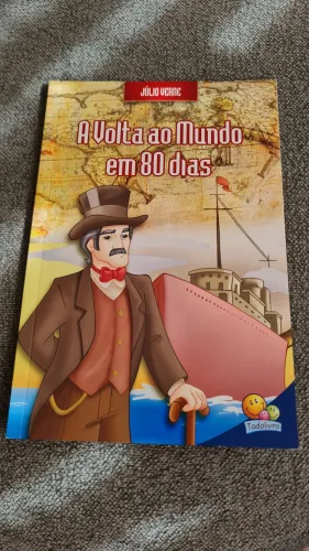 Livro A volta ao mundo em 80 dias - Julio Verne