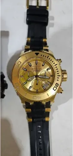 Relógio Invicta Subaqua Dourado - Original