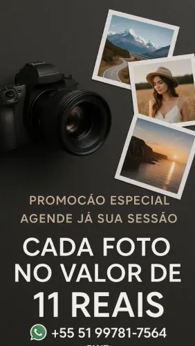 Seção fotografica em promoção