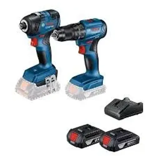 Combo Parafusadeira GSB-185LI+Chave de Impacto GDR 18V-200 com 02 Baterias Bivolt Bosch