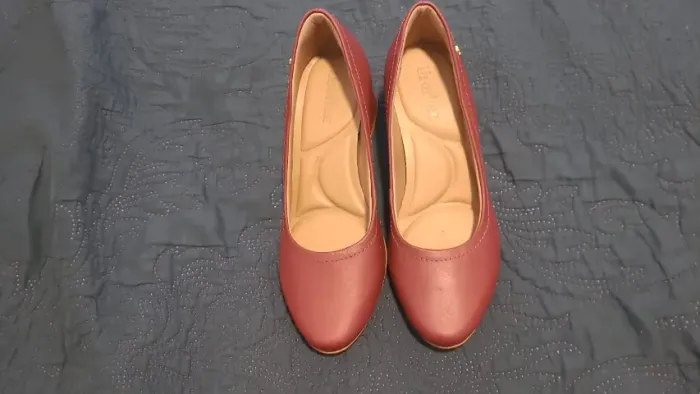 Scarpin Casual Feminino bordo Salto Bloco Médio tam 35