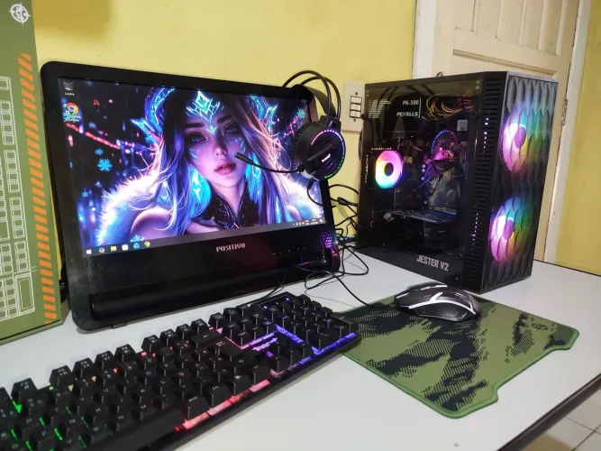 Pc Gamer i7-2600, GT 640, 8GB, SSD, Completo