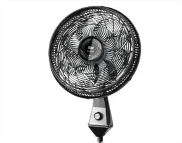 Ventilador de Coluna Silencioso WAP Flow Turbo 180W 8 Pás com Ajuste de Altura e 3