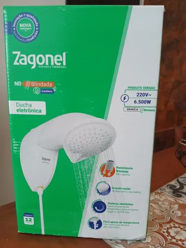 Chuveiro elétrico BLINDADO! NOVO!