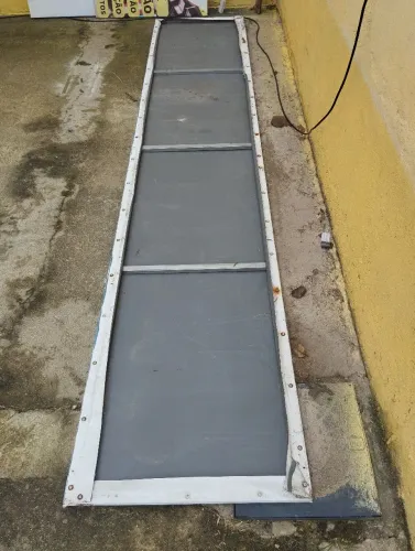 Estrutura de placa 3 metros