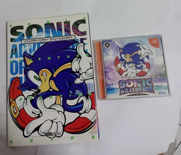 Jogo Sonic Adventure Sega Dreamcast Original