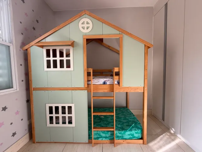 Beliche infantil casinha 