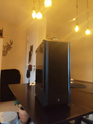 Gabinete Gamer Rise Mode Wave Black, Mid Tower, Lateral em Vidro Fumê, ARGB, ATX, 3 Cooler